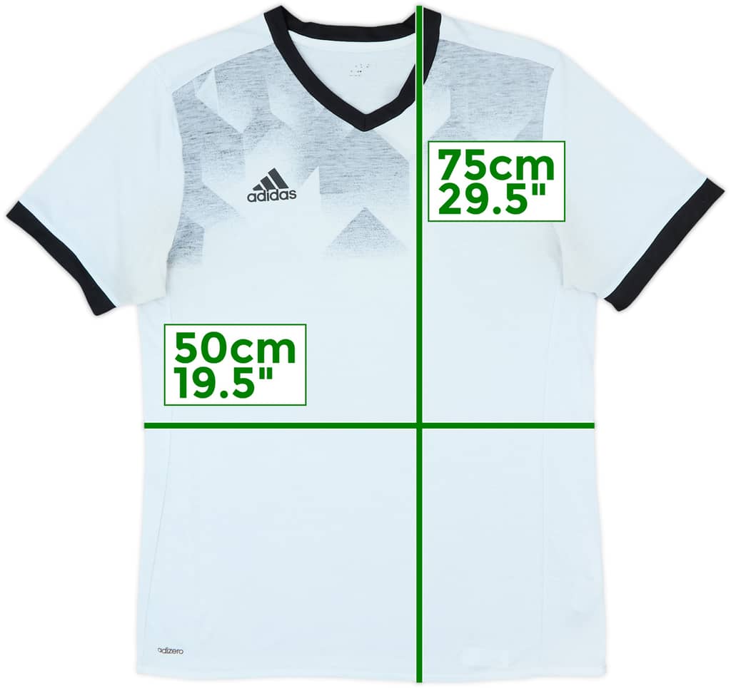 2016-17 Juventus adidas Cotton Tee - 8/10 - (L)