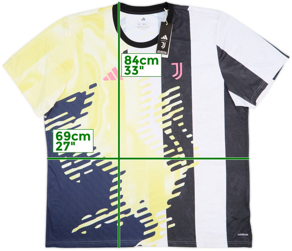 2024-25 Juventus adidas Pre-Match Shirt (3XL)