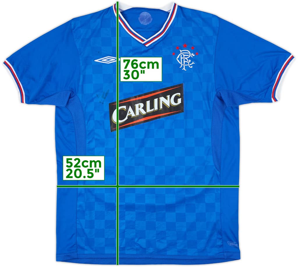 2009-10 Rangers Home Shirt - 4/10 - (M)