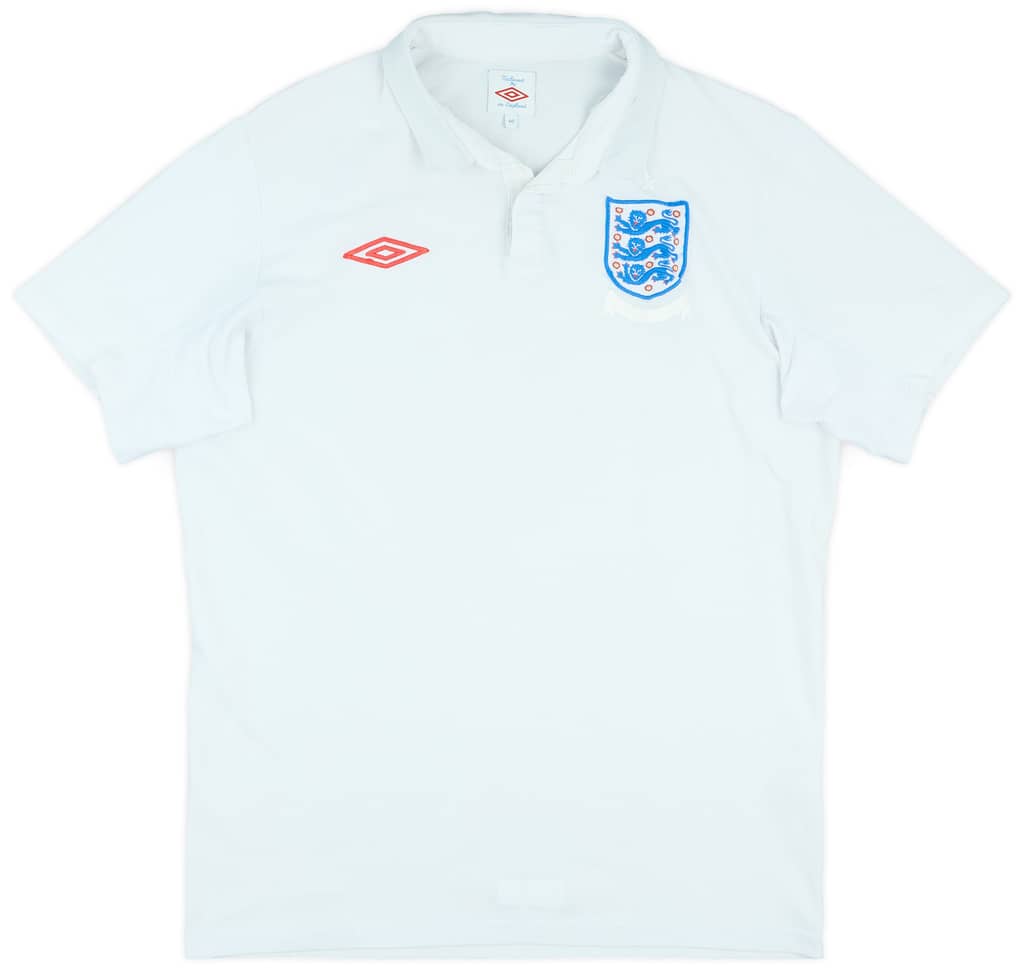 2009-10 England 'South Africa' Home Shirt - 5/10 - (M)