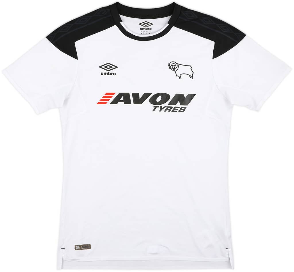 2017-18 Derby County Home Shirt - 6/10 - (M)