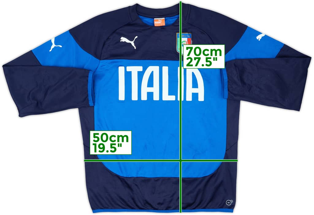 2014-15 Italy Puma Sweat Top - 7/10 - (M)