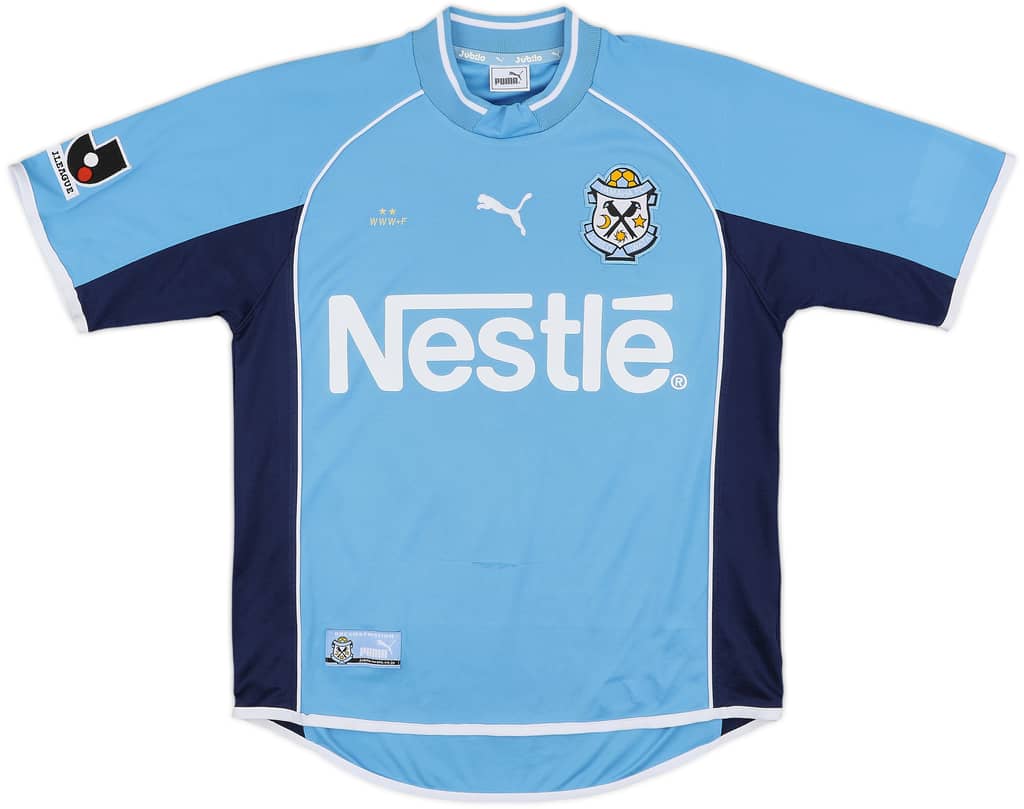 2002 Jubilo Iwata Home Shirt - 8/10 - (S)