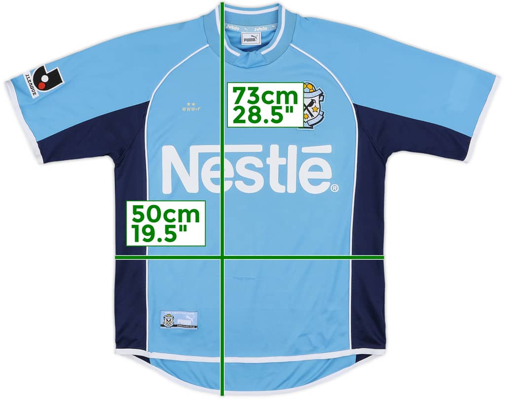 2002 Jubilo Iwata Home Shirt - 8/10 - (S)