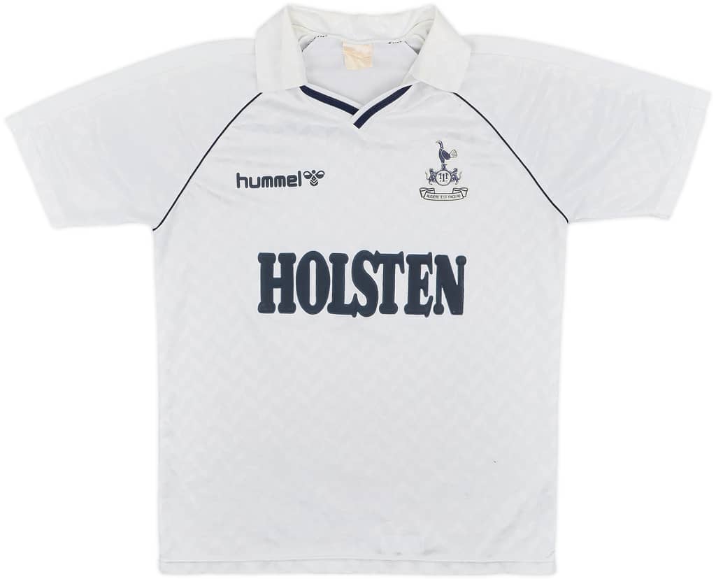 1987-89 Tottenham Home Shirt - 8/10 - (M)