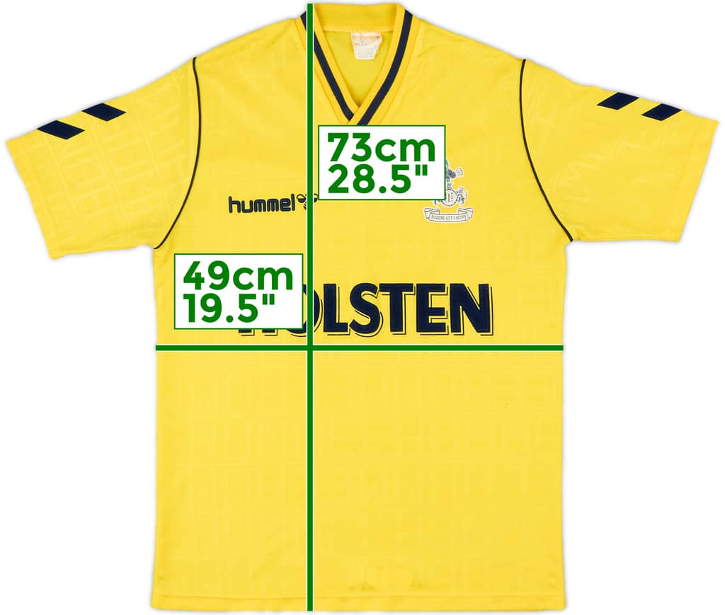 1988-91 Tottenham Away Shirt - 8/10 - (M)