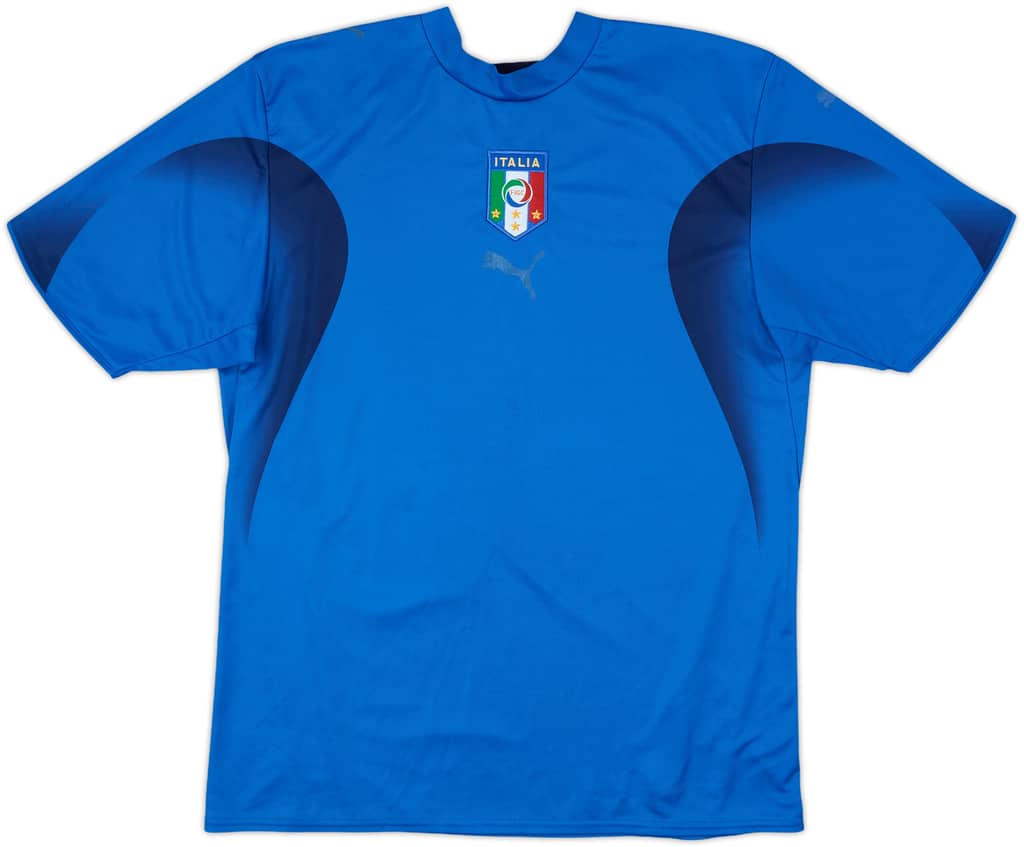 2006 Italy Home Shirt - 4/10 - (M)