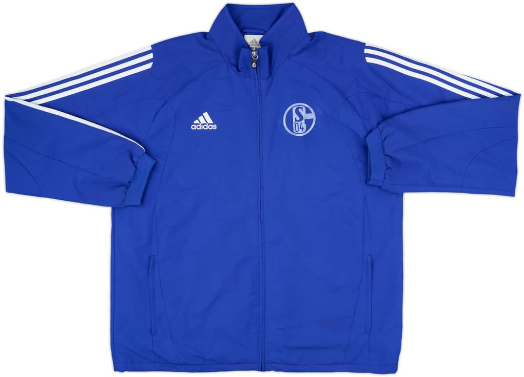 2009-10 Schalke adidas Track Jacket - 6/10 - (XL/XXL)