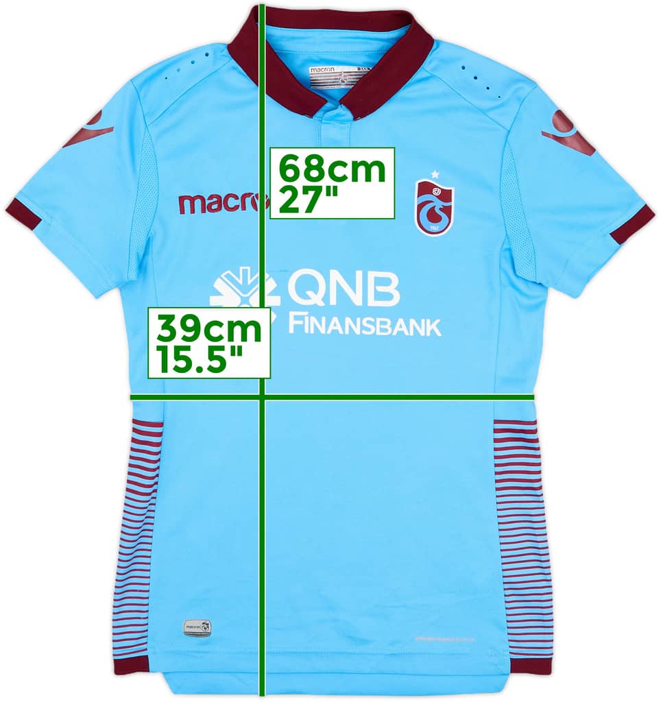 2018-19 Trabzonspor Away Shirt - 7/10 - (3XS)