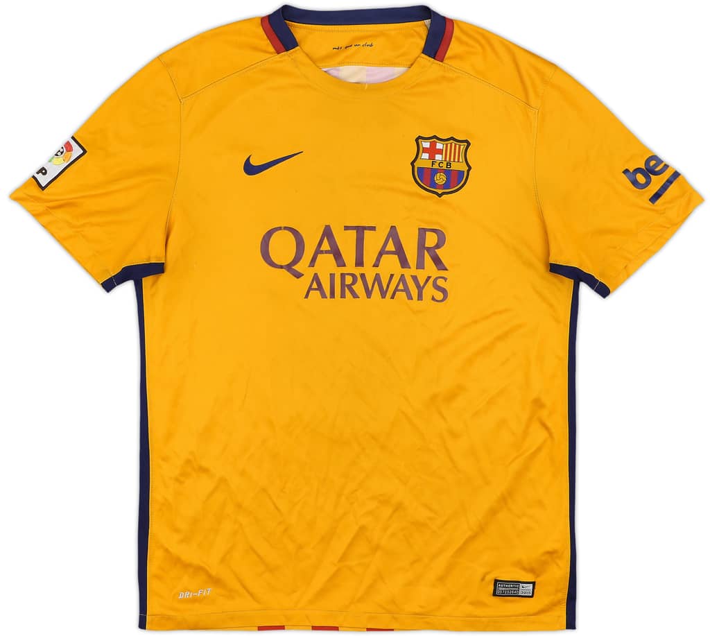 2015-16 Barcelona Away Shirt - 4/10 - (L)