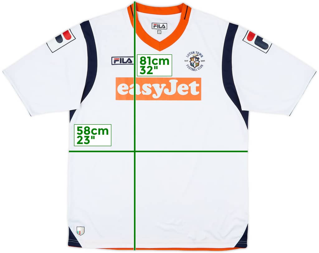 2013-14 Luton Town Away Shirt - 6/10 - (XL)