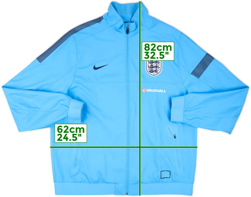 2013-14 England Nike Track Jacket - 7/10 - (XL)