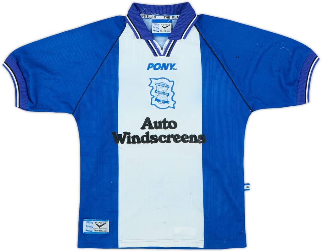 1997-98 Birmingham Home Shirt - 7/10 - (L.Boys)