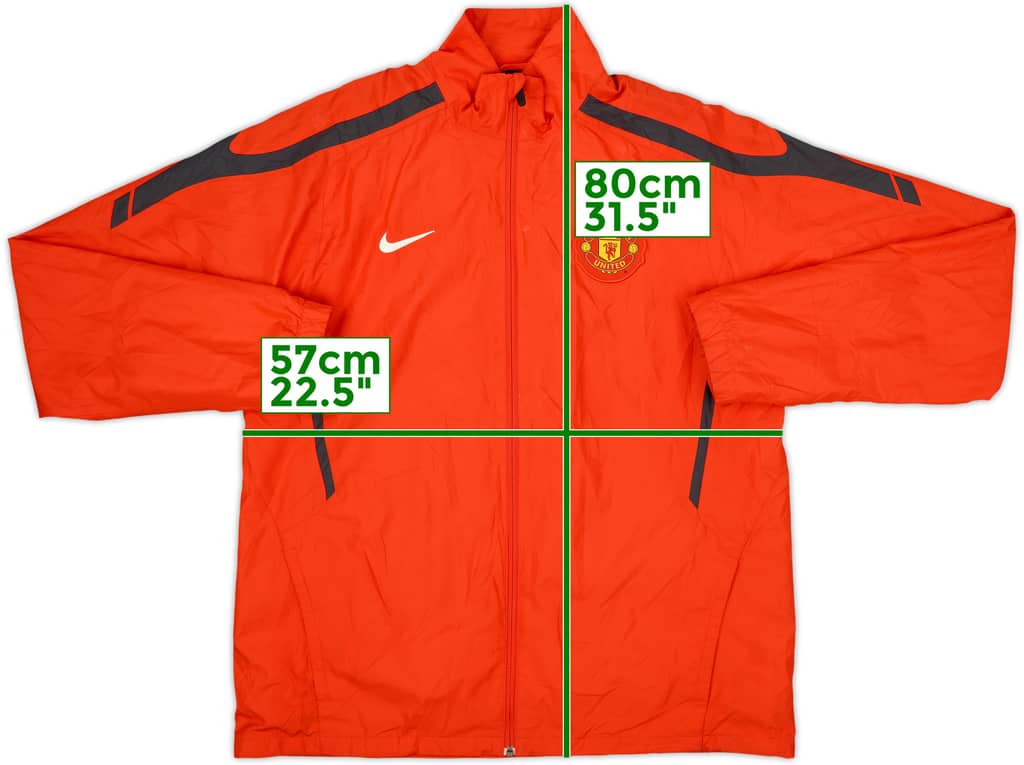 2010-11 Manchester United Nike Track Jacket - 5/10 - (L)