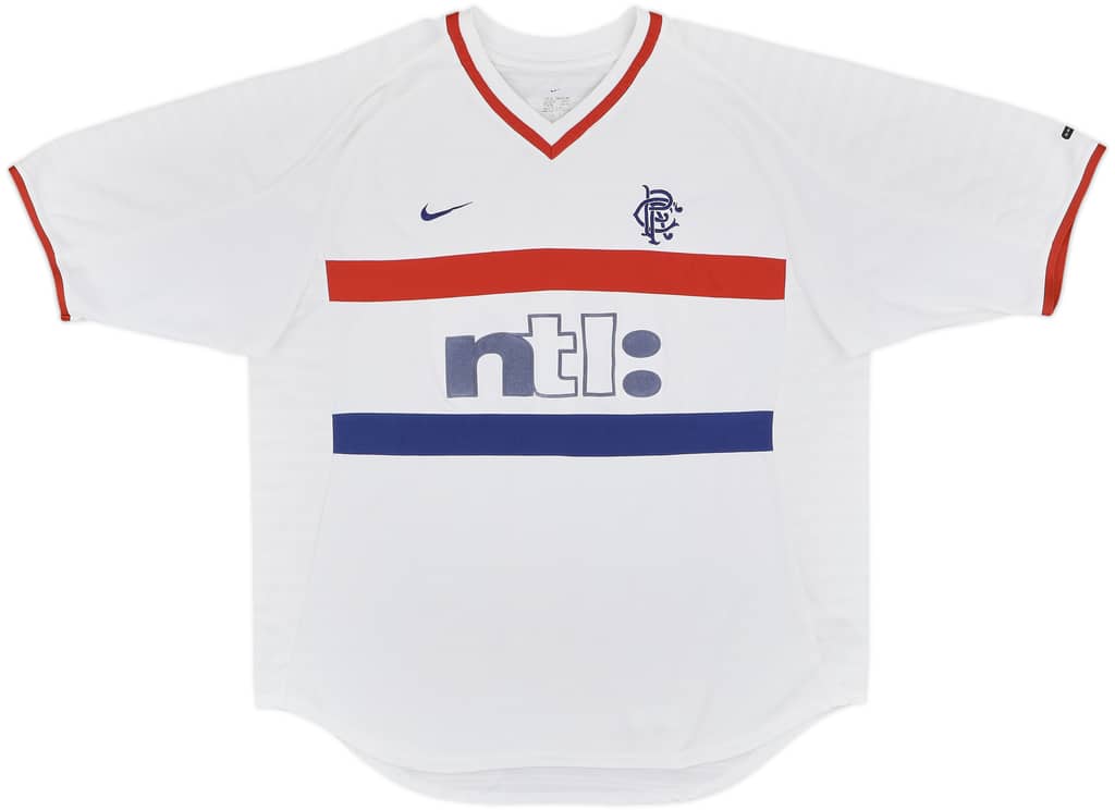 2000-01 Rangers Away Shirt - 8/10 - (XL)