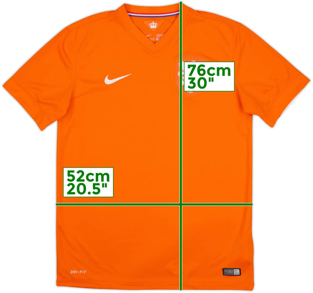 2014-15 Netherlands Home Shirt - 9/10 - (M)