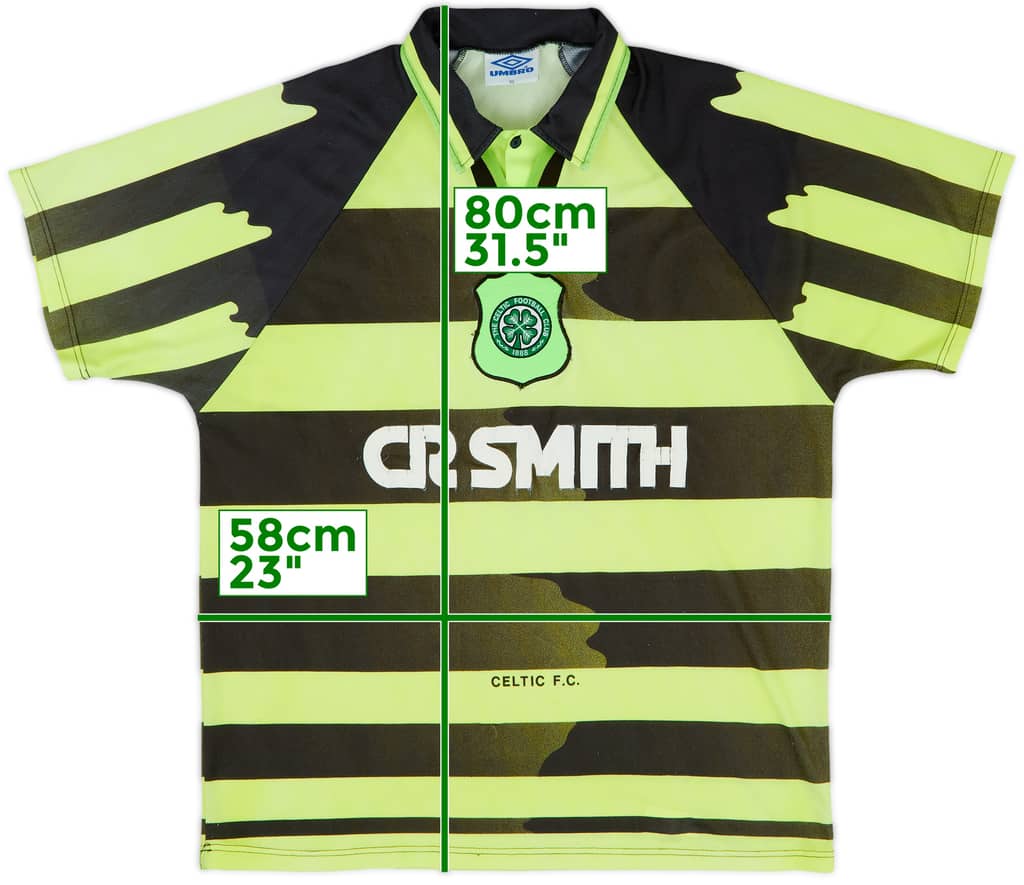 1996-97 Celtic Away Shirt - 6/10 - (XL)