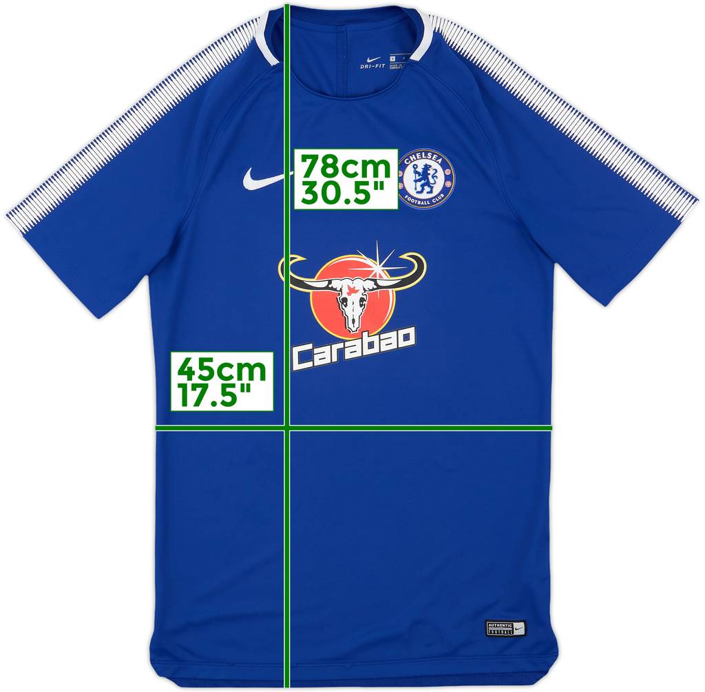 2017-18 Chelsea Nike Training Shirt - 8/10 - (S)