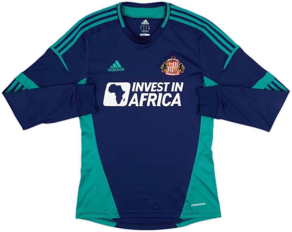 2012-13 Sunderland Away L/S Shirt - 9/10 - (M)