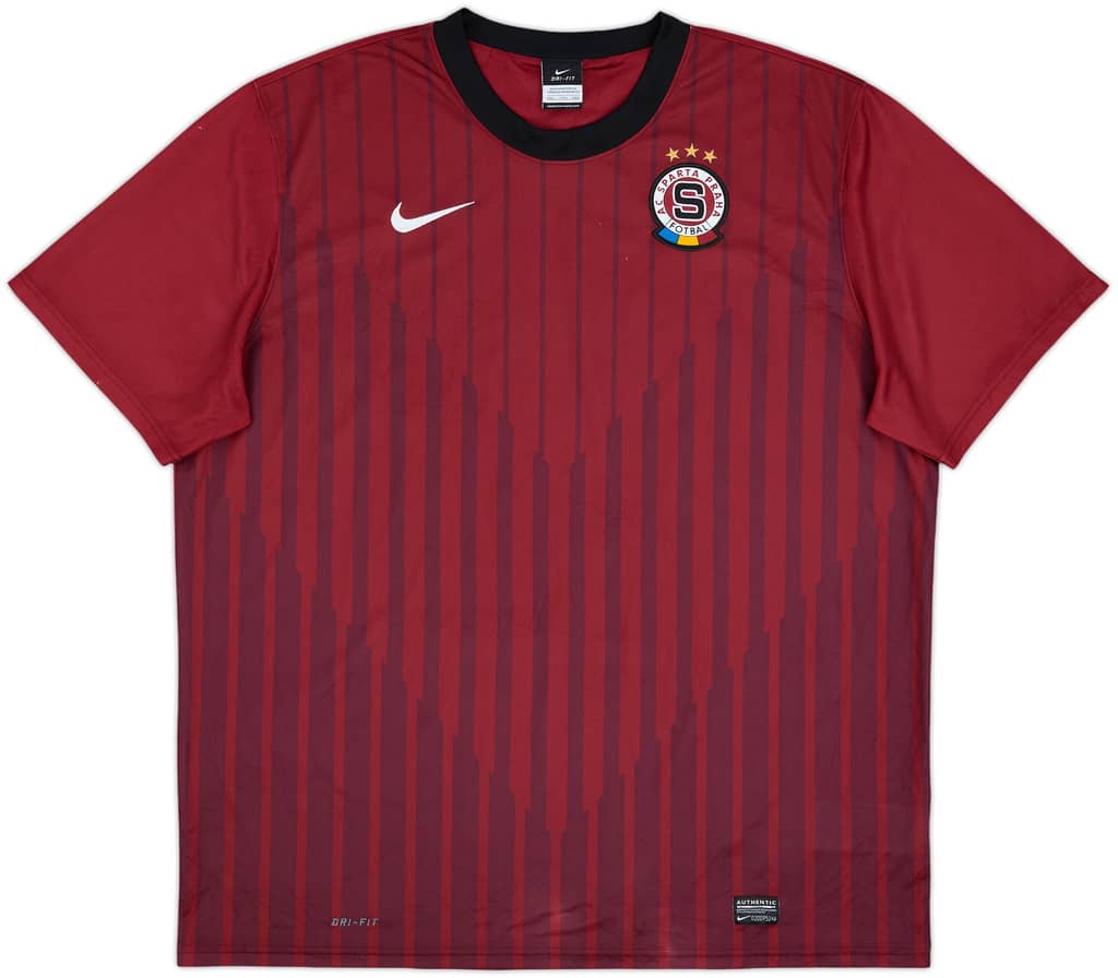 2011-12 Sparta Prague Home Shirt - 7/10 - (XXL)