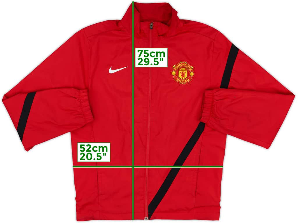2011-12 Manchester United Nike Track Jacket - 8/10 - (S)