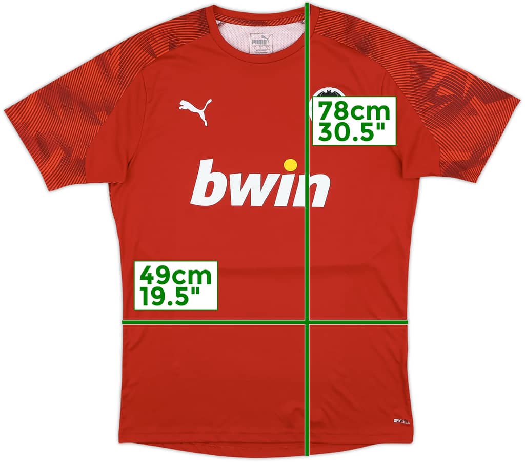 2019-20 Valencia Puma Training Shirt - 10/10 - (L)