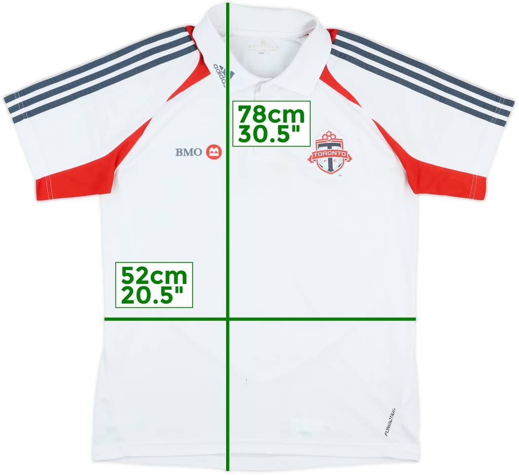 2011-12 Toronto FC adidas Polo Shirt - 6/10 - (M/L)