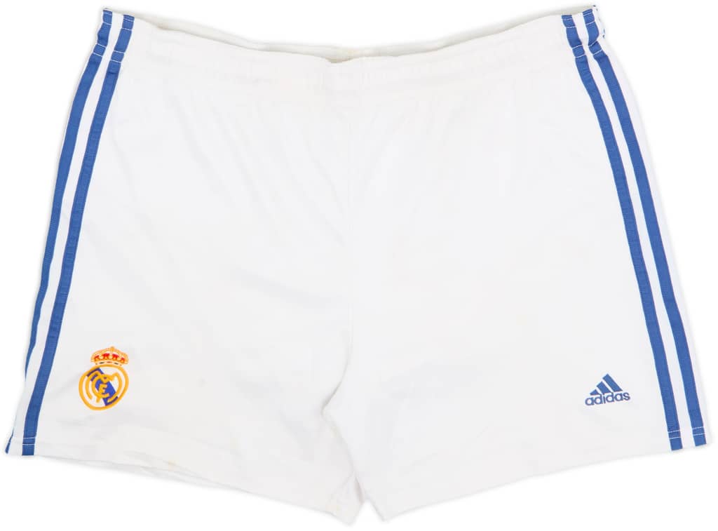 2001-02 Real Madrid Home Shorts - 5/10 - (L)