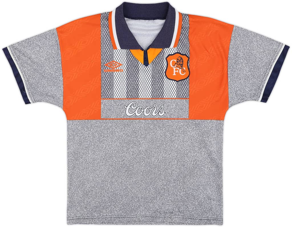 1994-96 Chelsea Away Shirt - 6/10 - (Y)