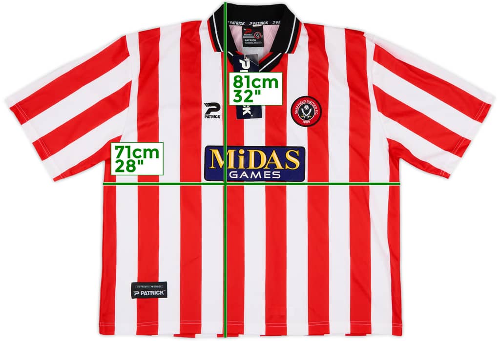 2000-01 Sheffield United Home Shirt (4XL)