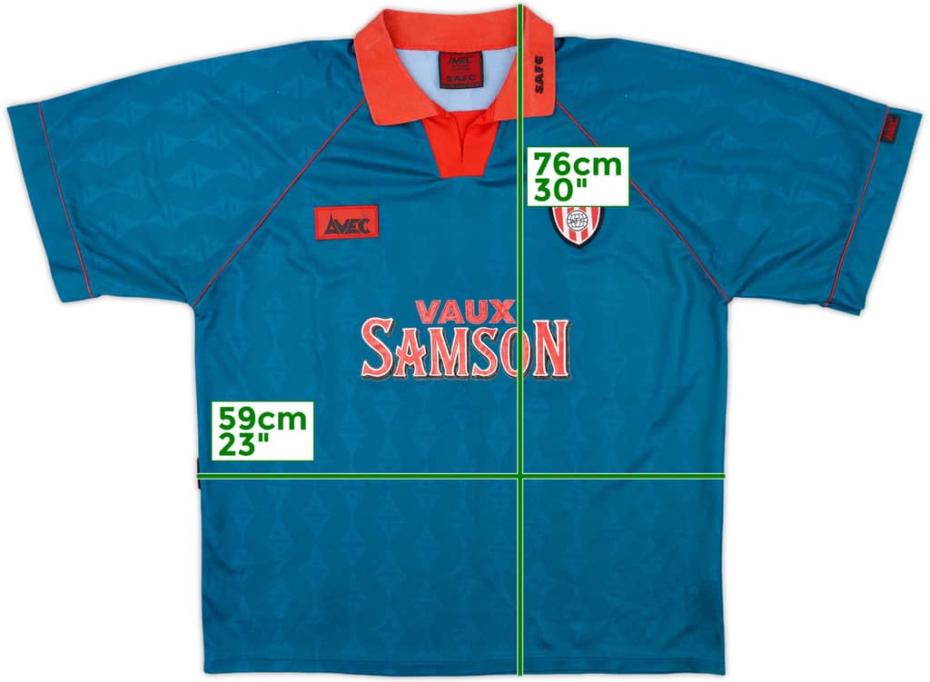 1994-95 Sunderland Away Shirt - 8/10 - (L)