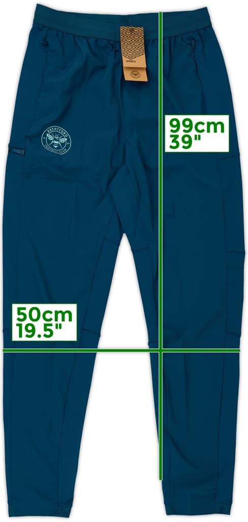 2020-21 Brentford Umbro Track Pants/Bottoms (L)