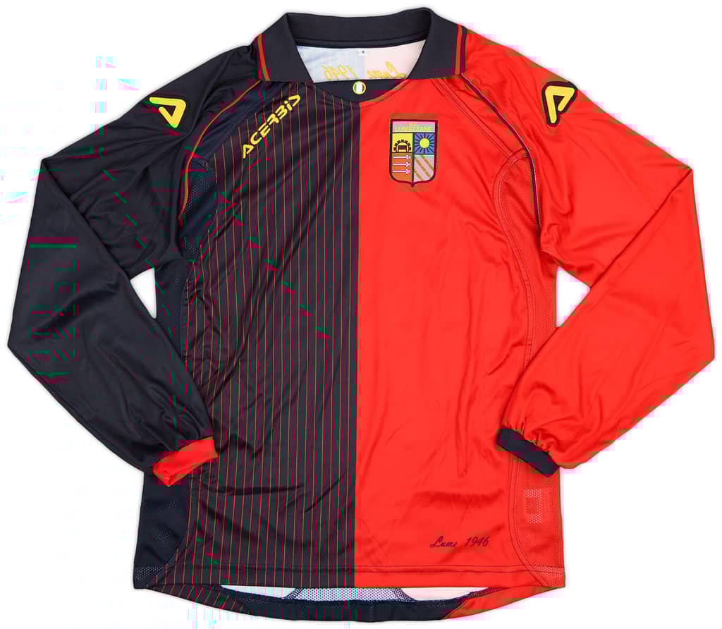2013-14 Lumezane Home L/S Shirt #10 - 8/10 - (S)