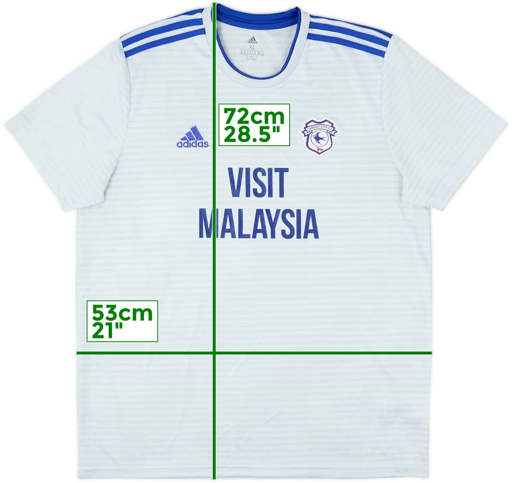 2018-19 Cardiff City Away Shirt - 9/10 - (XL)