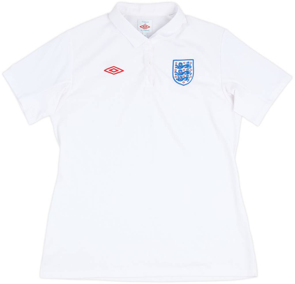 2009-10 England Home Shirt - 10/10 - (Women's L)