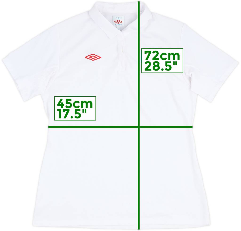 2009-10 England Home Shirt - 10/10 - (Women's L)