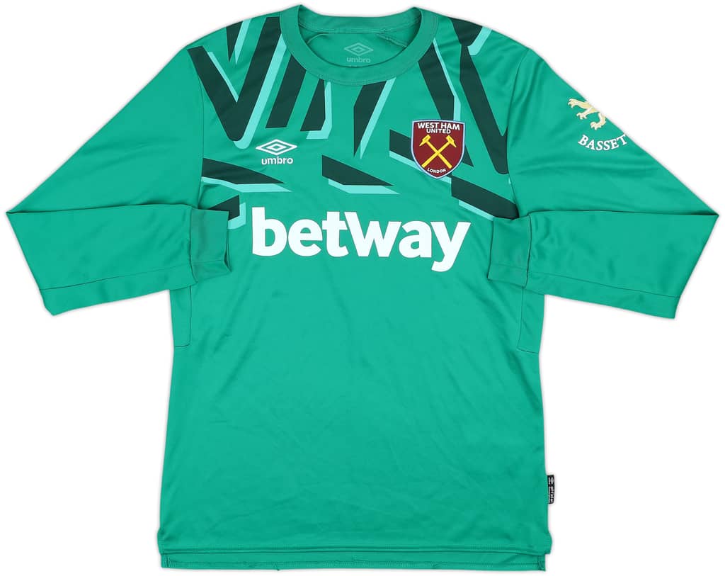 2019-20 West Ham GK Shirt - 9/10 - (M)