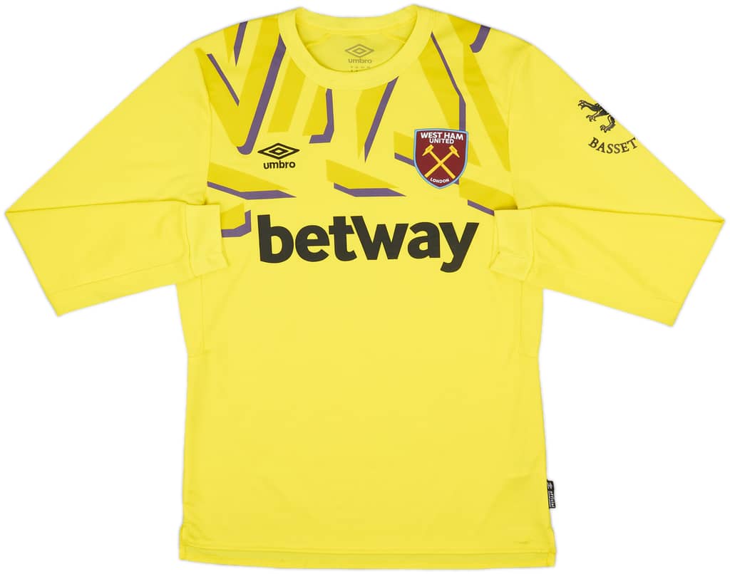 2019-20 West Ham GK Shirt - 8/10 - (M)