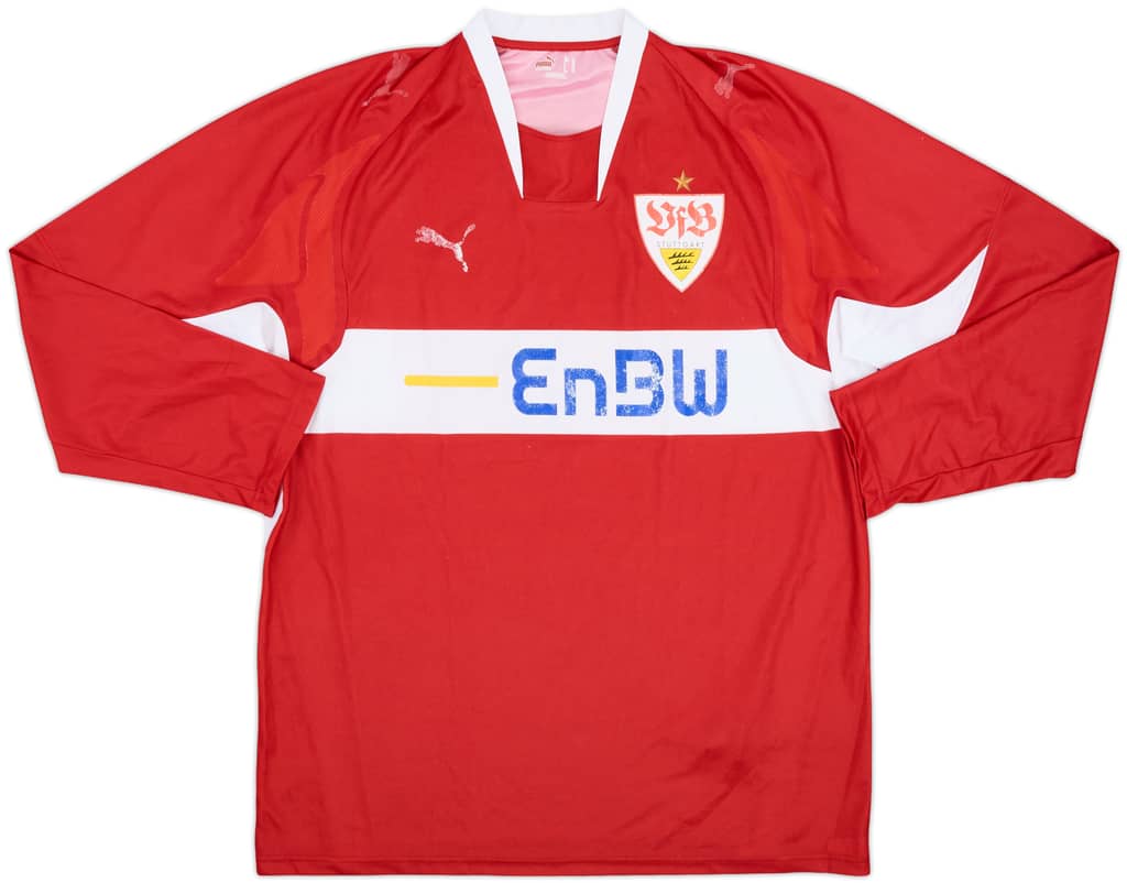 2007-08 Stuttgart Away L/S Shirt - 5/10 - (XL)
