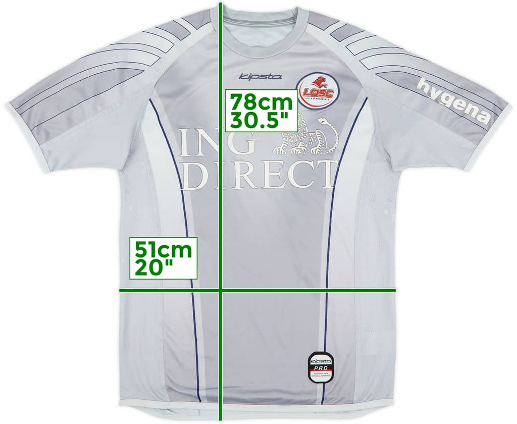 2002-03 Lille Away Shirt - 7/10 - (M)