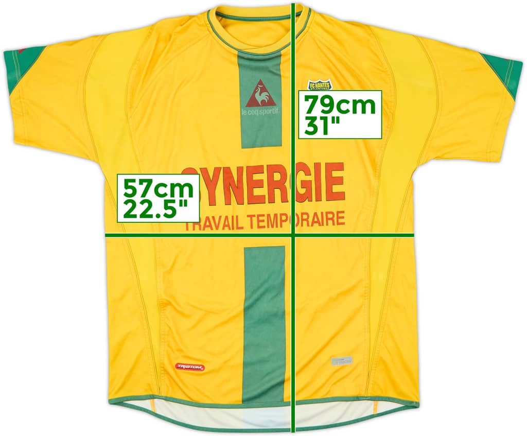 2004-05 Nantes Home Shirt - 5/10 - (XL)