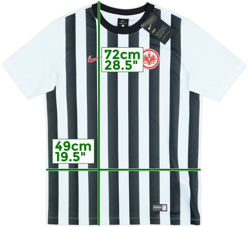 2016-17 Eintracht Frankfurt Basic Home Shirt (XL.Boys)