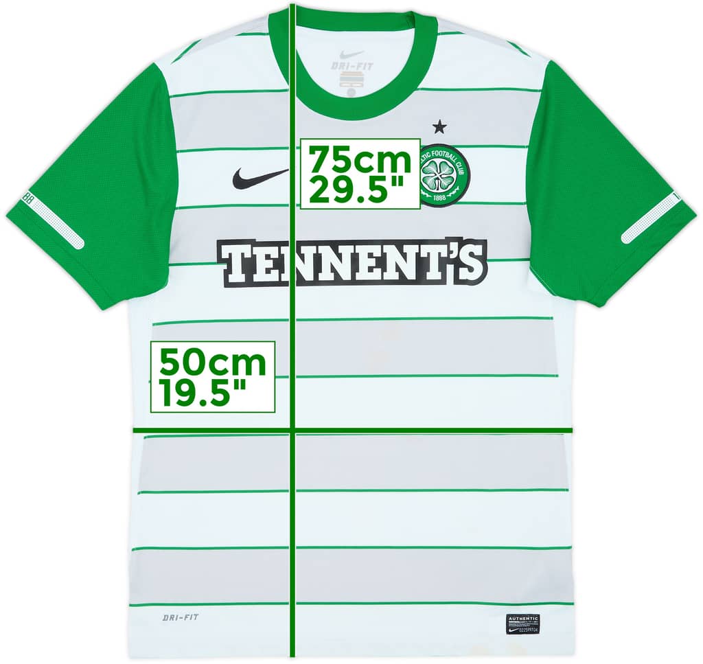 2011-12 Celtic Away Shirt - 5/10 - (M)