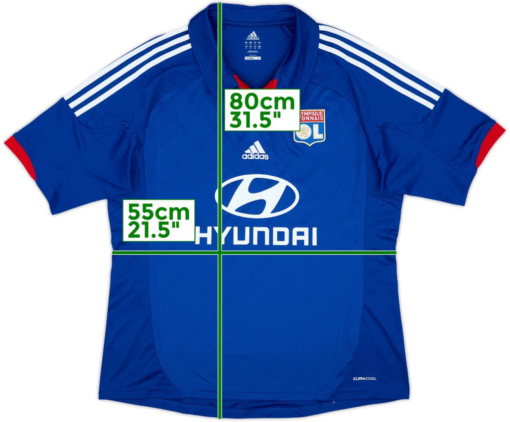 2012-13 Lyon Away Shirt - 10/10 - (XL)