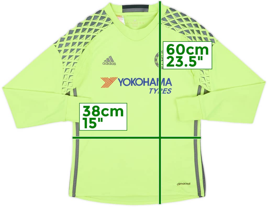 2016-17 Chelsea GK Shirt - 6/10 - (M.Boys)
