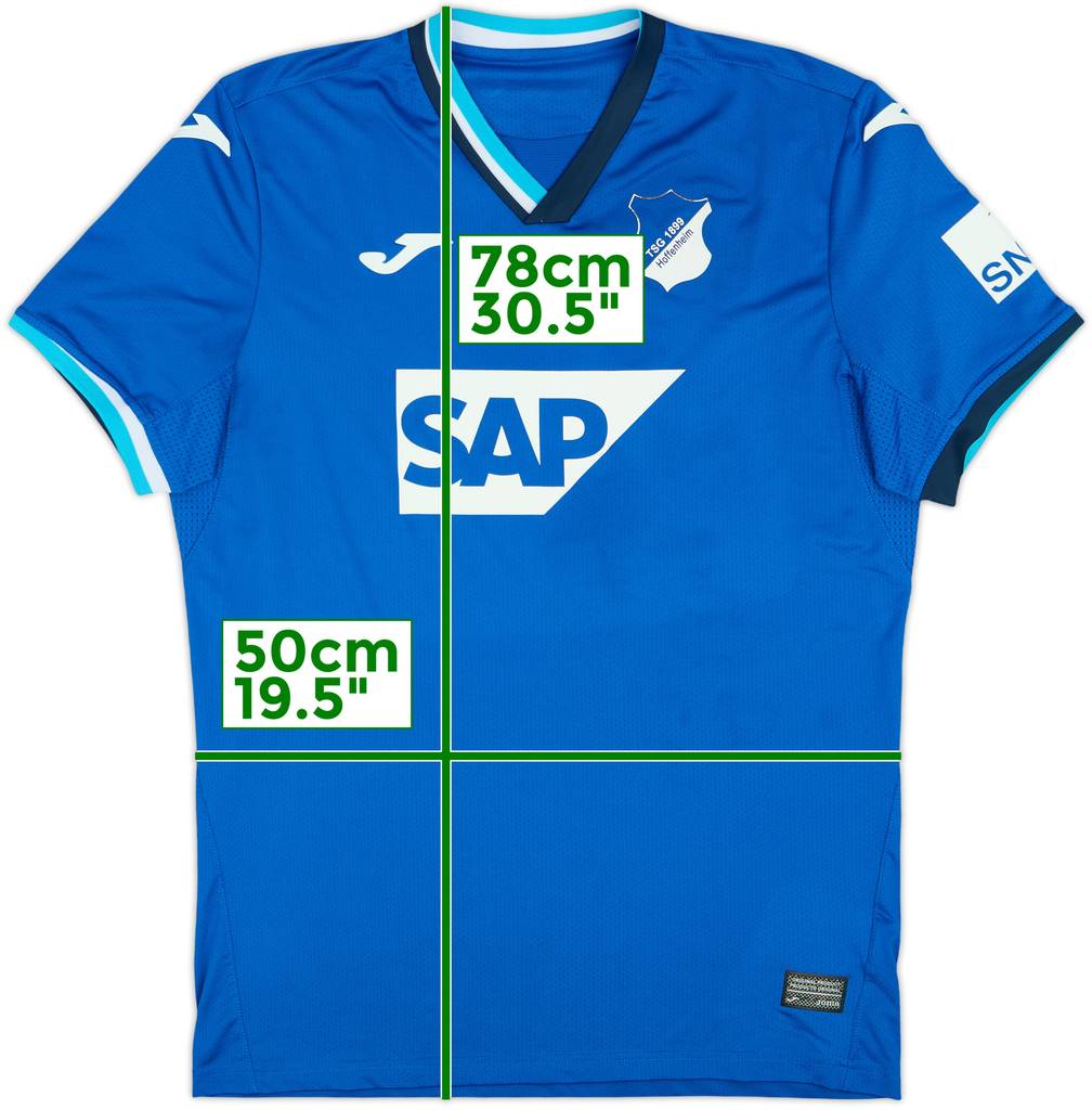 2020-21 TSG Hoffenheim Home Shirt - 6/10 - (L)