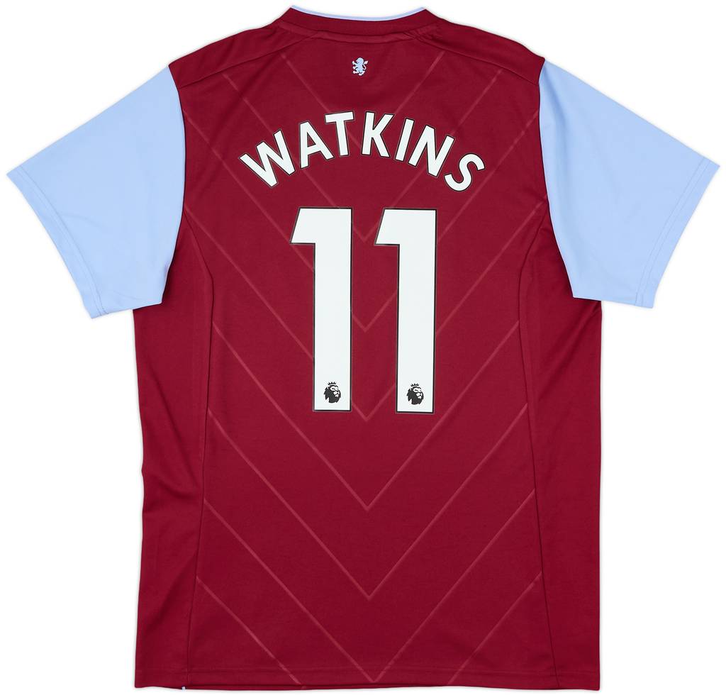 2022-23 Aston Villa Home Shirt Watkins #11 - 10/10 - (L)