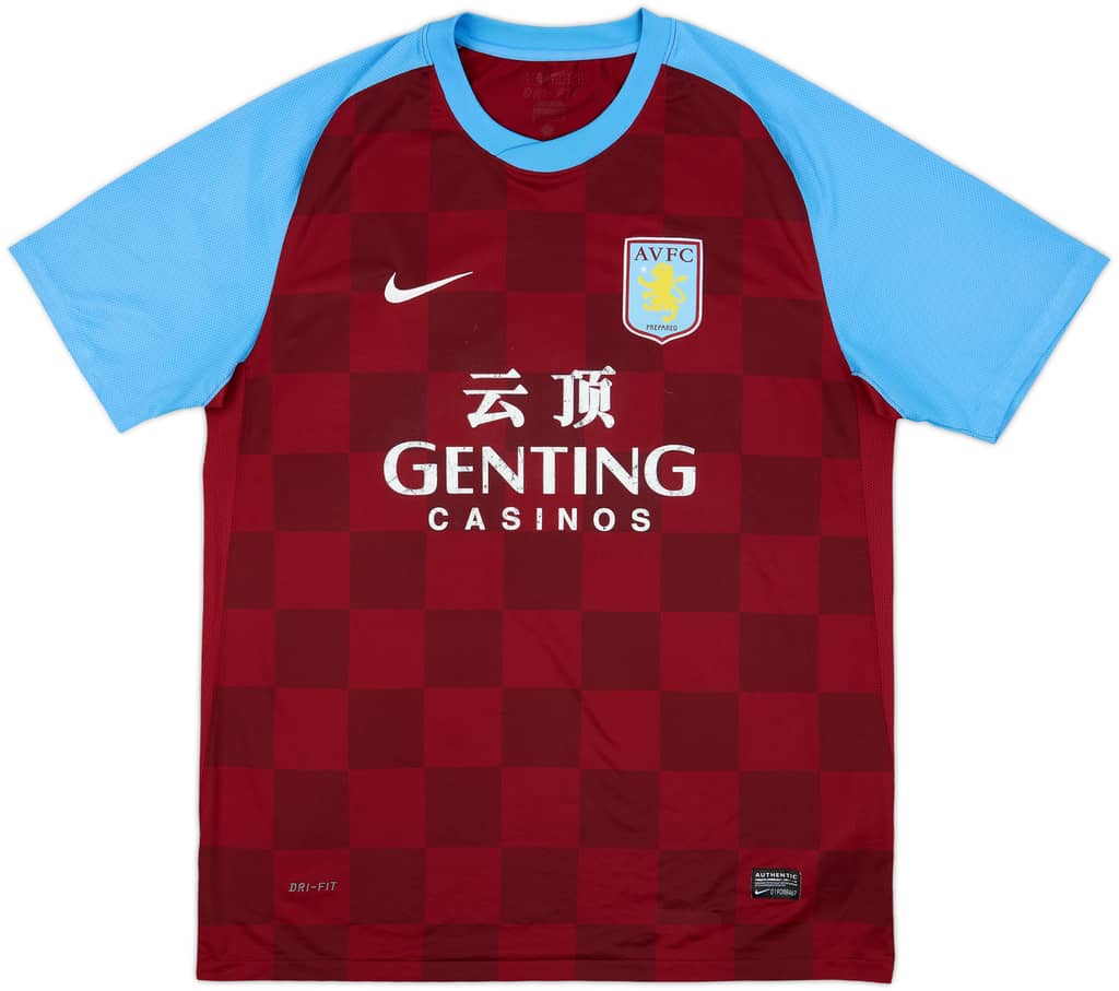 2011-12 Aston Villa Home Shirt - 5/10 - (L)