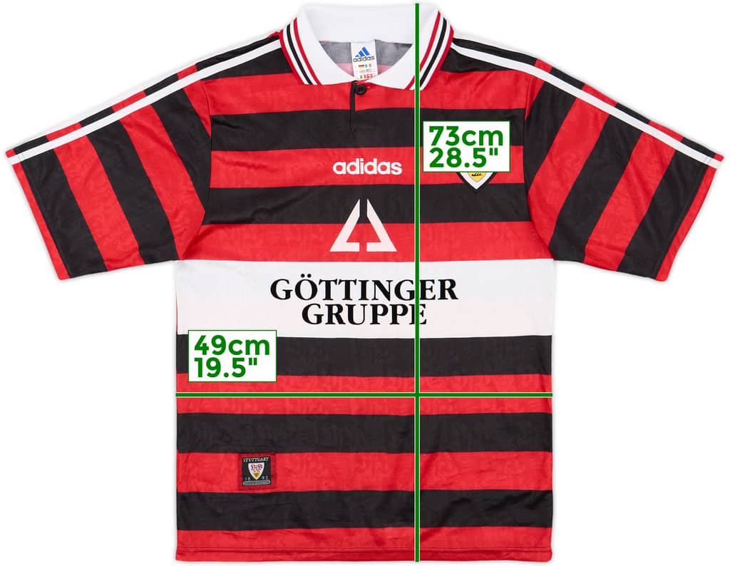1997-98 Stuttgart Away Shirt - 9/10 - (S)