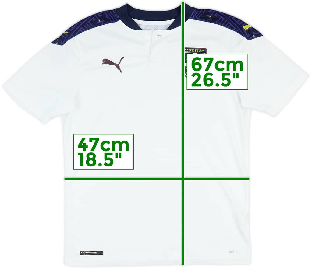 2020-21 Serbia Away Shirt - 9/10 - (S)